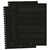Refil de Folhas Pretas para Caderno Universitário Smart (tira e põe) DAC Gramatura 90 g/m² 48 Folhas