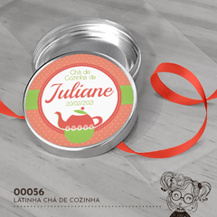 Latinha Personalizada Chá de Cozinha - 00056 - comprar online