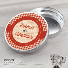 Latinha Personalizada Boteco - 00069