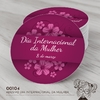 Adesivo Personalizado Dia Internacional da Mulher - 00104