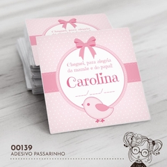 Adesivo Personalizado Passarinho - 00139 - comprar online