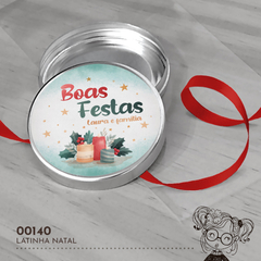 Latinha Personalizada Natal - 00140 - comprar online