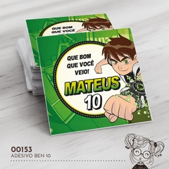 Adesivo Personalizado Ben 10 - 00153 - comprar online