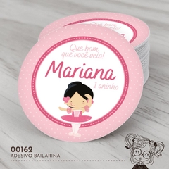 Adesivo Personalizado Bailarina - 00162