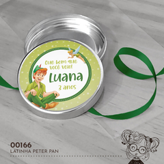 Latinha Personalizada Peter Pan - 00166 - comprar online