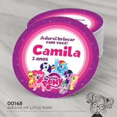 Adesivo Personalizado My Little Pony - 00168