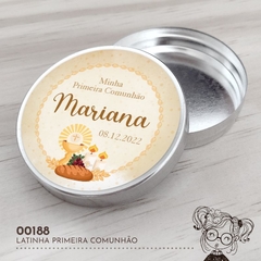 Latinha Personalizada Primeira Comunhão - 00188