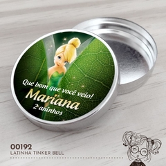 Latinha Personalizada Tinker Bell - 00192