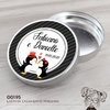Latinha Personalizada Casamento Pinguins - 00195