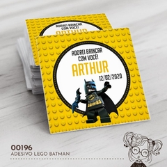 Festa Lego Batman - Kit Adesivo Especial para 10 Potinhos - Lego Batman -  Festas da 25