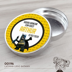 Latinha Personalizada Lego Batman - 00196