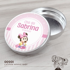 Latinha Personalizada Minnie Baby - 00201