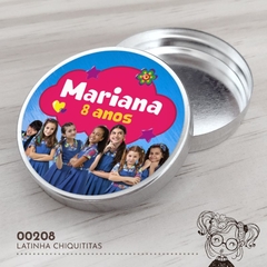 Latinha Personalizada Chiquititas - 00208