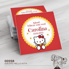 Adesivo Personalizado Hello Kitty - 00228 - comprar online