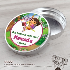 Latinha Personalizada Dora Aventureira - 00291