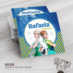 Adesivo Personalizado Frozen Fever - 00319 - comprar online