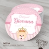 Adesivo Personalizado Ursinha Princesa - 00326