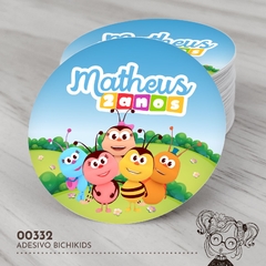 Adesivo Personalizado Bichikids - 00332