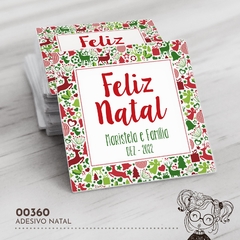 Adesivo Personalizado Natal - 00360 - comprar online