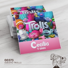 Adesivo Personalizado Trolls - 00373 - comprar online