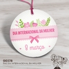 Tag Personalizada Dia Internacional da Mulher - 00378