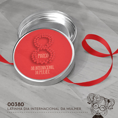 Latinha Personalizada Dia Internacional da Mulher - 00380 - comprar online