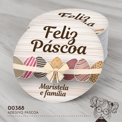 Adesivo Personalizado Páscoa - 00388