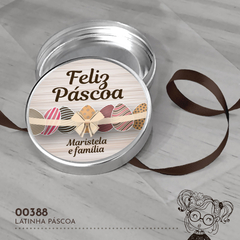 Latinha Personalizada Páscoa - 00388 - comprar online