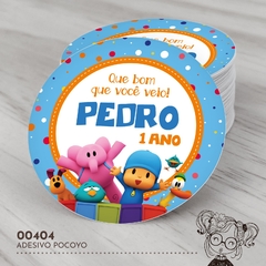 Adesivo Personalizado Pocoyo - 00404