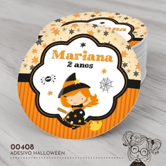 Adesivo Personalizado Halloween - 00408