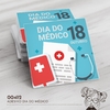 Adesivo Personalizado Dia do Médico - 00412