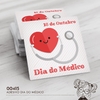 Adesivo Personalizado Dia do Médico - 00415