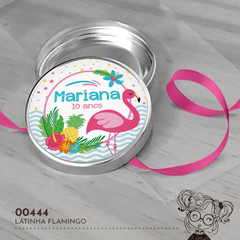 Latinha Personalizada Flamingo - 00444 - comprar online