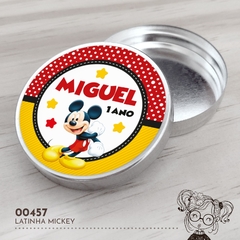 Latinha Personalizada Mickey - 00457