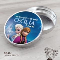 Latinha Personalizada Frozen - 00461