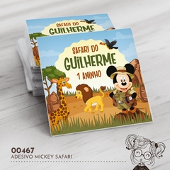 Adesivo Personalizado Mickey Safari - 00467 - comprar online