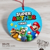 Tag Personalizada Super Mario - 00470