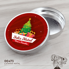 Latinha Personalizada Natal - 00473