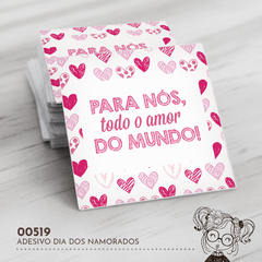 Adesivo Personalizado Dia dos Namorados - 00519 - comprar online