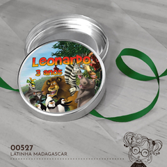 Latinha Personalizada Madagascar - 00527 - comprar online