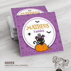 Adesivo Personalizado Halloween - 00552 - comprar online