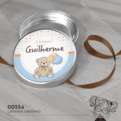 Latinha Personalizada Ursinho - 00554 - comprar online