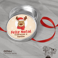 Latinha Personalizada Natal - 00564 - comprar online