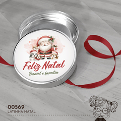 Latinha Personalizada Natal - 00569 - comprar online