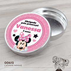 Latinha Personalizada Minnie - 00612