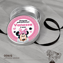 Latinha Personalizada Minnie - 00612 - comprar online