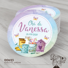 Adesivo Personalizado Jardim - 00623