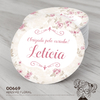 Adesivo Personalizado Floral - 00669