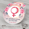 Adesivo Personalizado Dia Internacional da Mulher - 00704
