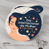 Adesivo Personalizado Dia Internacional da Mulher - 00706